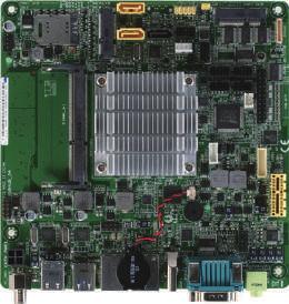 10 Industrial Motherboards EMB-BT7 Mini-ITX Embedded Motherboard with Intel Atom E3845 Processor, SATA3 x 2, SATA2 x 2, USB x 8 Mini-Card (msata Default) SODIMM DDR3L with ECC USB 2.
