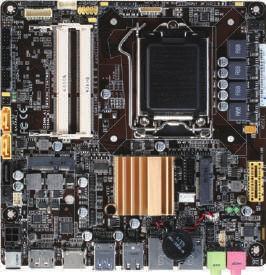 10 Industrial Motherboards EMB-H81B Thin Mini-ITX Embedded Motherboard with 4th Generation Intel Core i Series Processor, 12V~24V Wide Range Power Input LVDS DIO COM x 2 SATA 6.0 Gb/s x 2 SATA 3.