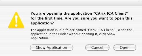 INSTALLATION OF THE CITRIX CLIENT The Citrix Client and Connection File Follow the link on ORSA s Grants.gov website to download the Citrix client. Save the application on your hard drive.