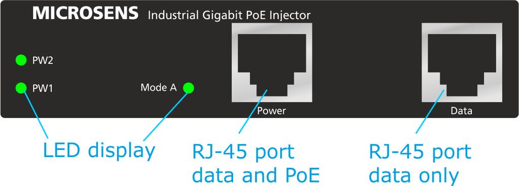 Gigabit Ethernet Switch with PoE+ for Industrial Use Page 3/11 General This 60/95 Watts, high power single port industrial PoE Injector is equipped with our high efficiency technology to provide up