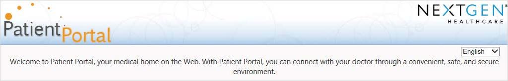 User Guide for NextGen Patient Portal 2.4.