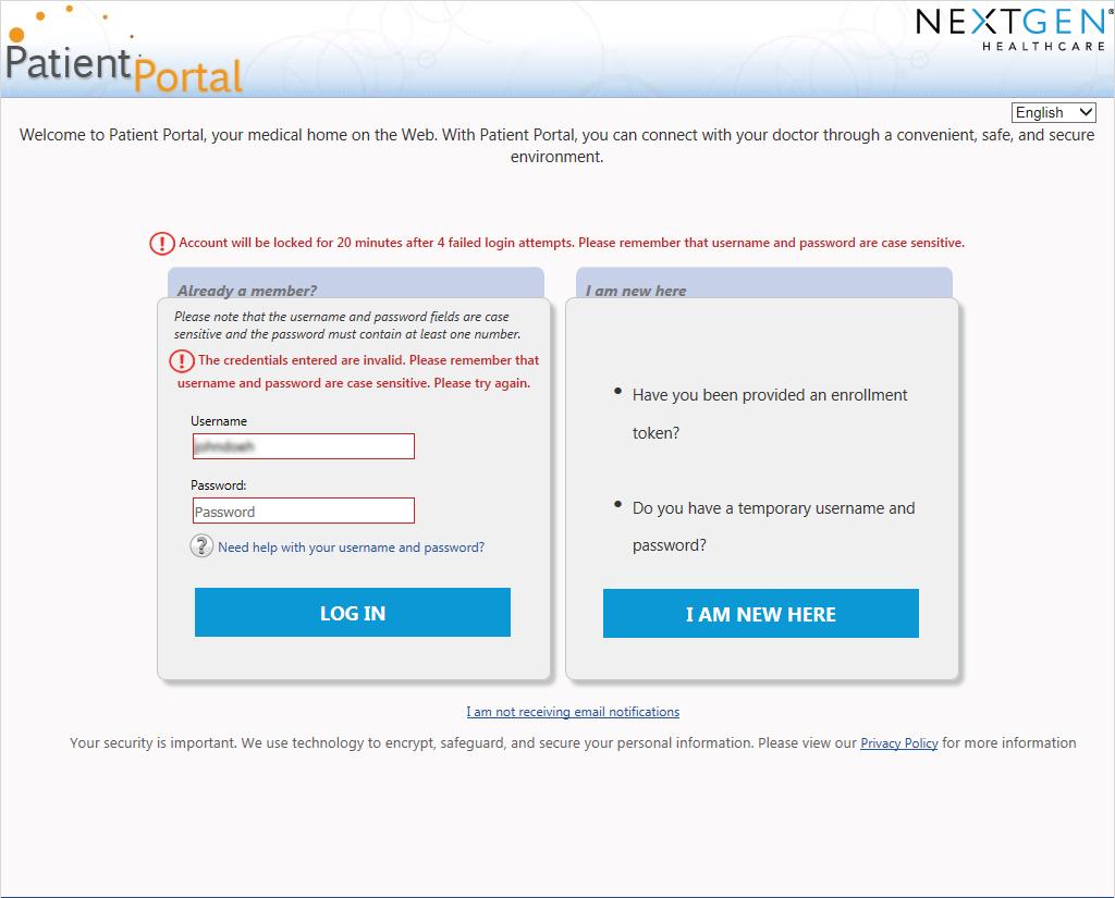 User Guide for NextGen Patient Portal 2.4.