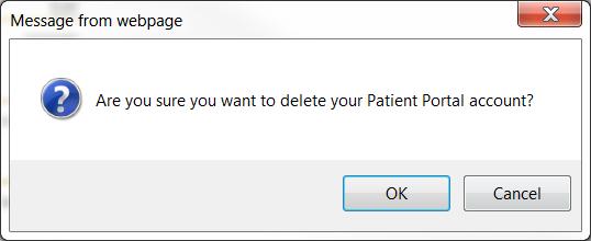 User Guide for NextGen Patient Portal 2.4.3 Cancel your NextGen Patient Portal Enrollment You can cancel your NextGen Patient enrollment at any time.