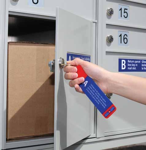 Getting Parcels How do I retrieve my parcels? Your mail and smaller parcels will be locked in your compartment. Larger parcels are delivered to the large parcel compartments in community mailboxes.