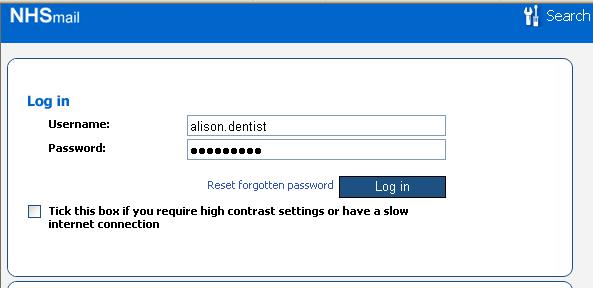 ACCESSING YOUR NHS CLINICAL MAILBOX ON N3 SITE Accessing NHSmail:- 1. On the desktop Double Click Internet Explorer Icon 2.