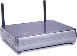 This all-in-one solution combines 1) a router that connects a local network with the Internet, 2) a firewall to guard the network's Internet connection, 3) a four-port wired Fast Ethernet switch for