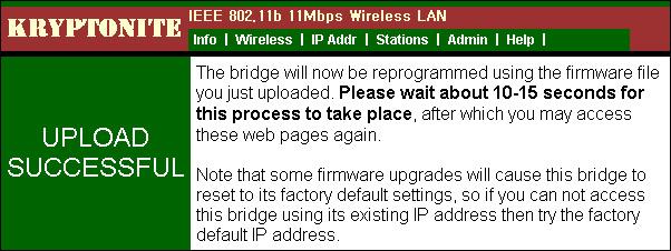 6 Verifying the Firmware Version after Rebooting When the firmware upgrade is