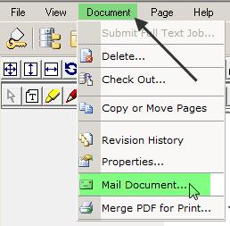 Below are the steps to send a single document: Double Click and Open the Document: