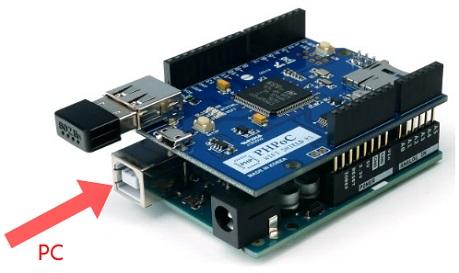 PHPoC WiFi Shield For Arduino > First Use (Web Serial Monitor) 2.