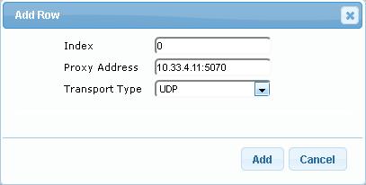 Open the Proxy Sets table (Configuration tab > VoIP menu > VoIP Network > Proxy Sets Table). 2. Add a Proxy Set for the PSTN Gateway: a.