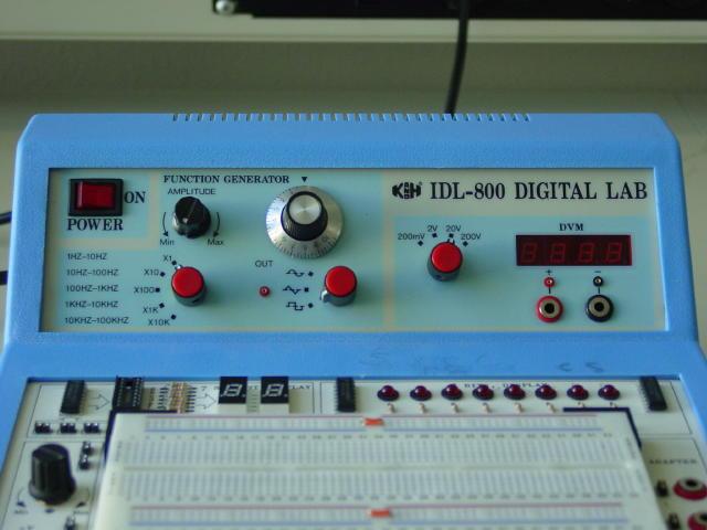 CS4141 IDL Notes IDL-800 Prototyping System The IDL-800 logic panels are powerful tools for any logic designer. They enable a wide range of IC s to be used in a breadboard experiment. I. Quick Overview of IDL Prototyping Unit A.