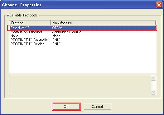 13. The [Add New Board] dialog box appears. Confirm that PCI/PCU-ETHIO is displayed in [Board to Add]-[Board Type] and click <OK>.