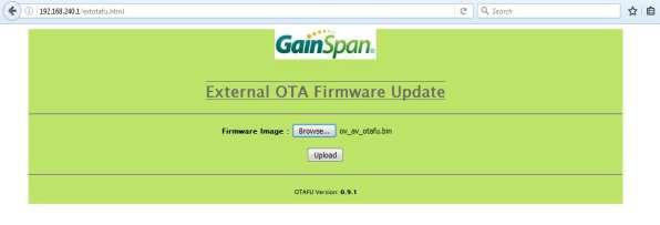Chapter 4. Firmware Update OV firmware is updated by using HTTP Push method.