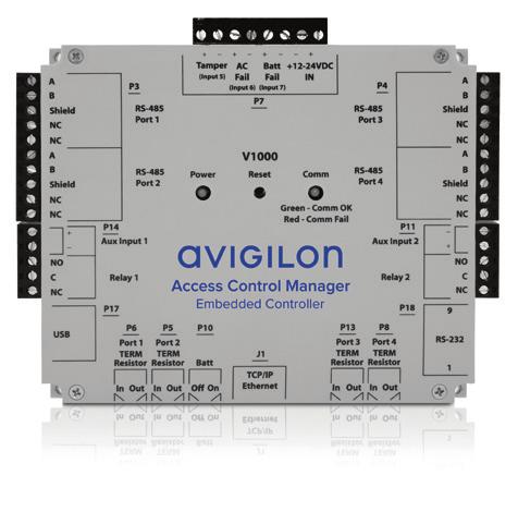 readers 100 AC-HID-CARD-ICLASS-SE-3000-AVG HID iclass SE cards Embedded Controller Key Features: Avigilon Access Control Manager Embedded Controller that includes a plastic enclosure to protect vital