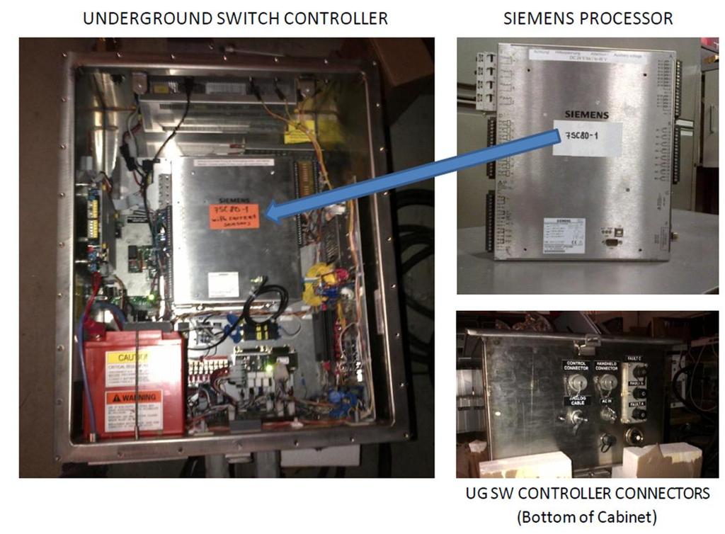 Switch Control Redesign: The redesign of the control cabinet, depicted below in figure 5, was required to include controllers (7SC80) that could perform extensive logic and supported IEC51850.