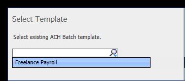 2.) Request The ACH Batch Details section, the ACH Company, Batch Type, and Offset Account fields will be prepopulated and cannot be edited. ACH Batch Details First, select the Payment Date.