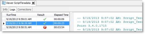 Scheduling Scripts: On TIC, scripts are scheduled using the Toad Scheduler component instead of the Windows scheduler.