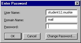 2. Click CHANGE PASSWORD. 3. In the OLD PASSWORD field, enter your current password. 4. In the NEW PASSWORD field, enter your new password. 5.