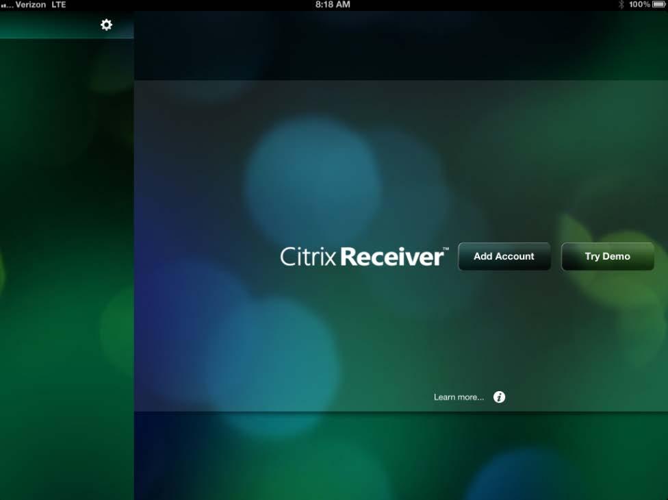 Connecting through mobile device (iphone, ipad, Android, Windows Mobile, etc) Citrix Receiver needs to be installed on device.