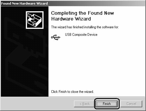 In the Completing the Found New Hardware Wizard window, click Finish. Select Install from a list or specific location (Advanced) and click Next to continue. 4.
