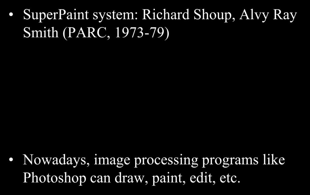 Paint Systems SuperPaint