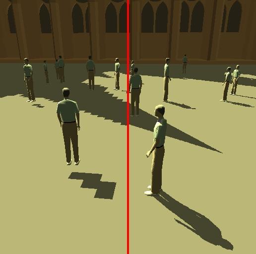 SHADOW MAP RESOLUTION HOW MANY POINTS ARE STORED IN THE 2D SHADOW MAP