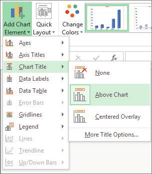 Change the Location of the Chart Excel will automatically place the chart on the current worksheet as an Embedded Chart.