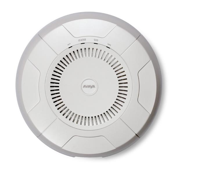 The Avaya WLAN Access Point 9123 is a high performance 802.11n (software upgradeable to 802.11ac) Access Point (AP).