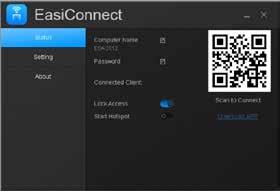 EasiConnect software EasiConnect software offers a possibility to connect Android or IOS