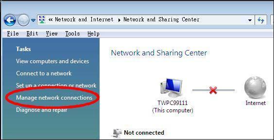 Appendix C Setting Up Your Computer s IP Address 5 Right-click Local Area
