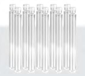 5 ml Ø 18 mm, height 180 mm 10 pcs in a set 51161635 Receptacle 4 x 10 ml reagent tubes thermostat sleeve Aluminium anodized 51191400 Screw cap GL18,