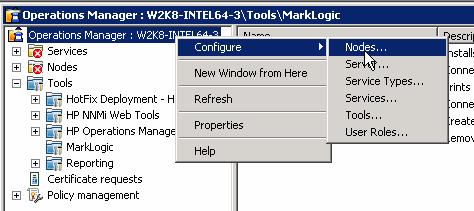 Configuring the MarkLogic Smart Plug-in for HP 11.