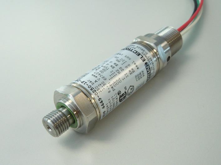 Electronic Pressure Switch EDS 4400 programmable ATEX, CSA, IECEx Explosion / Flame Proof Description: The programmable electronic pressure switch EDS 4400 with pressure-resistant encapsulation and