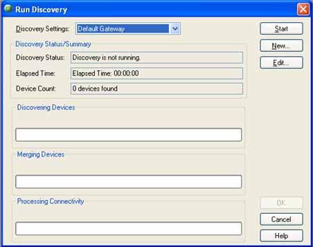 Running a Layer 2 Network Discovery Layer 2 Network Discovery scans your network for devices, using the protocol(s) and settings you selected.