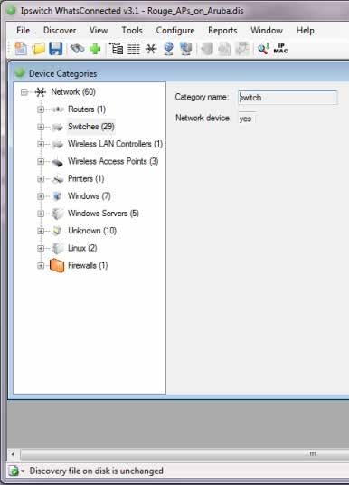 About Device Categories View Device Categories View automatically categorizes and groups network devices so they can be viewed by their functional characteristics.