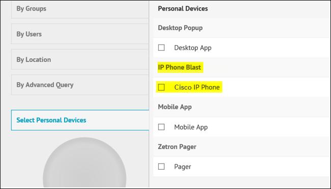 Chapter 2: IP Phone configuration steps The name you give the device will appear on the Select Personal Devices tab on the New Alert and Edit Alert screens when