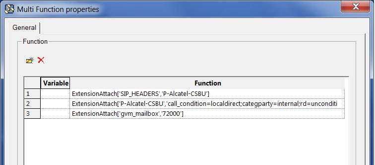 36 By default, SIP Server generates the P-Alcatel-CSBU header with call_conidtion of forwardeduser and redirection type (rd) of unconditional.