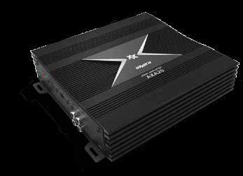 AMPLIFIERS AXA40D Digital 4/3/2 Channel Amplifier Featuring variable high-pass and low-pass crossovers with a 2dB/octave crossover slope.
