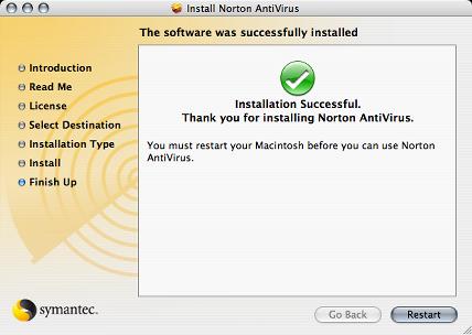 12 Installation Installing Norton Internet Security 11 In the dialog that asks you if you want to run LiveUpdate, do one of the following: 1 If your computer is connected to the Internet, to ensure