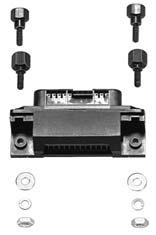 Right Angle Mount Hardware Kit Note: Only fastening hardware supplied,