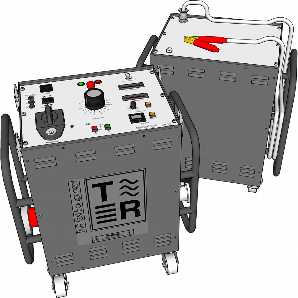 HV TROLLEY2 High Voltage AC Features 20kVA output capability Test System 0-3kV to 0-15kV options available Accurate digital metering Key operated supply switch Dual overload protection Variable
