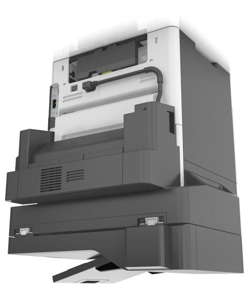 If the printer is installed on a network, then you can use the Embedded Web Server to do the following: View the virtual display of the printer control panel. Check the status of the printer supplies.