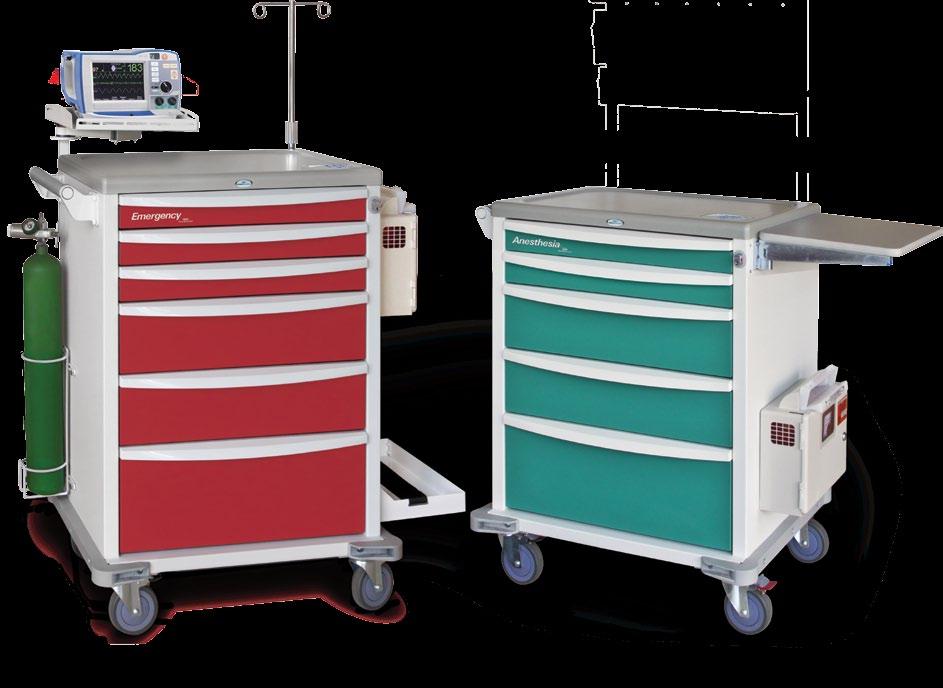 I-Series Medical Storage Tray Carts I-Series Medical Carts offer the latest aluminum medical cart design available to optimize supplies organization, transport, and storage.