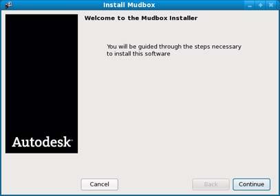 4 Follow the instructions in the Mudbox Installer to install the product. For example, in the License information window, do the following: Enter your 11-digit serial number. Enter your Product key.