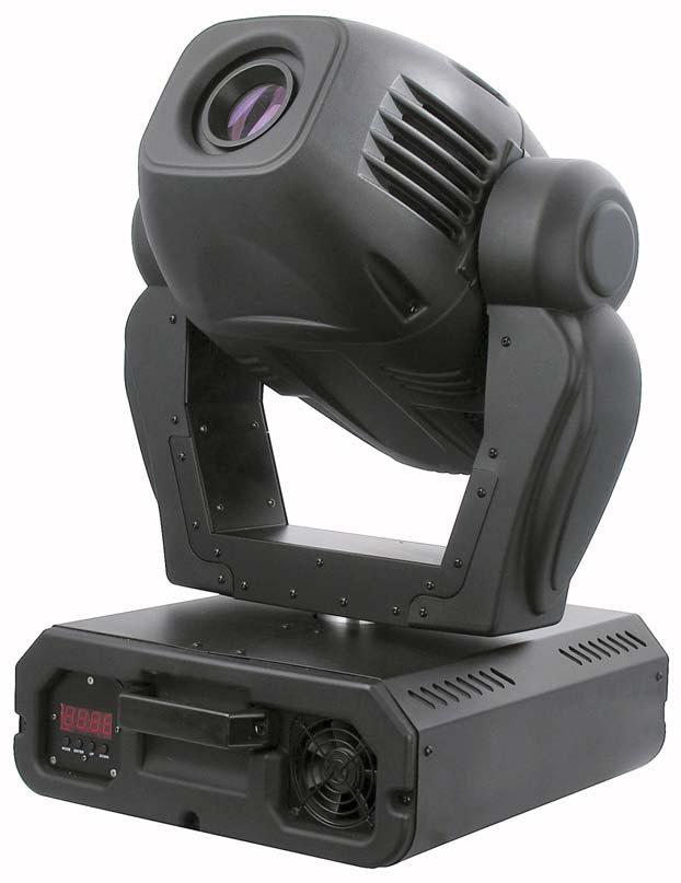 Description of the device Features The Showtec Explorer 575 is a moving head with high output and great effects.