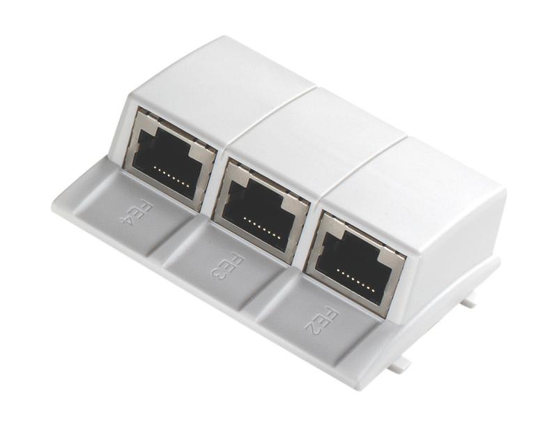 One Ethernet PD uplink port, one FE LAN port included. Optional Ethernet Module. WR version supports individual country channel sets as required.