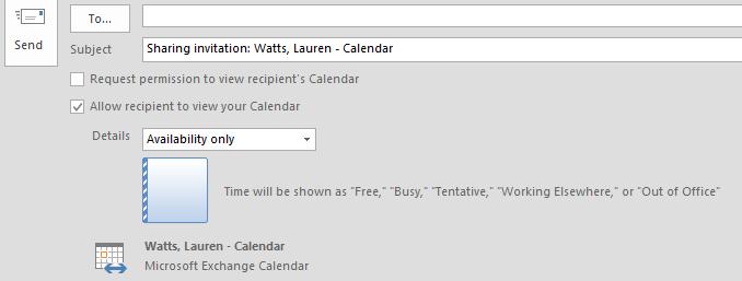 Select the calendar you want to share. 3.