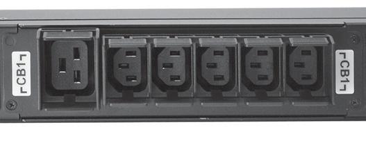 FIGURE 1: When it is not known what equipment will be placed in the cabinet, a PDU with a mix of C13 and C19 outlets should be selected.