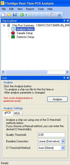 The sample names can also be assigned later in the GenEx software. 4.