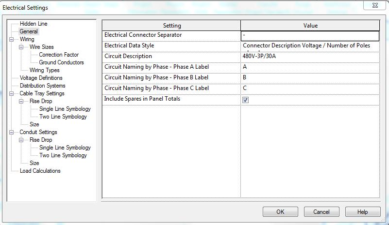 In the Load Classifications dialog, specify the load classification type,